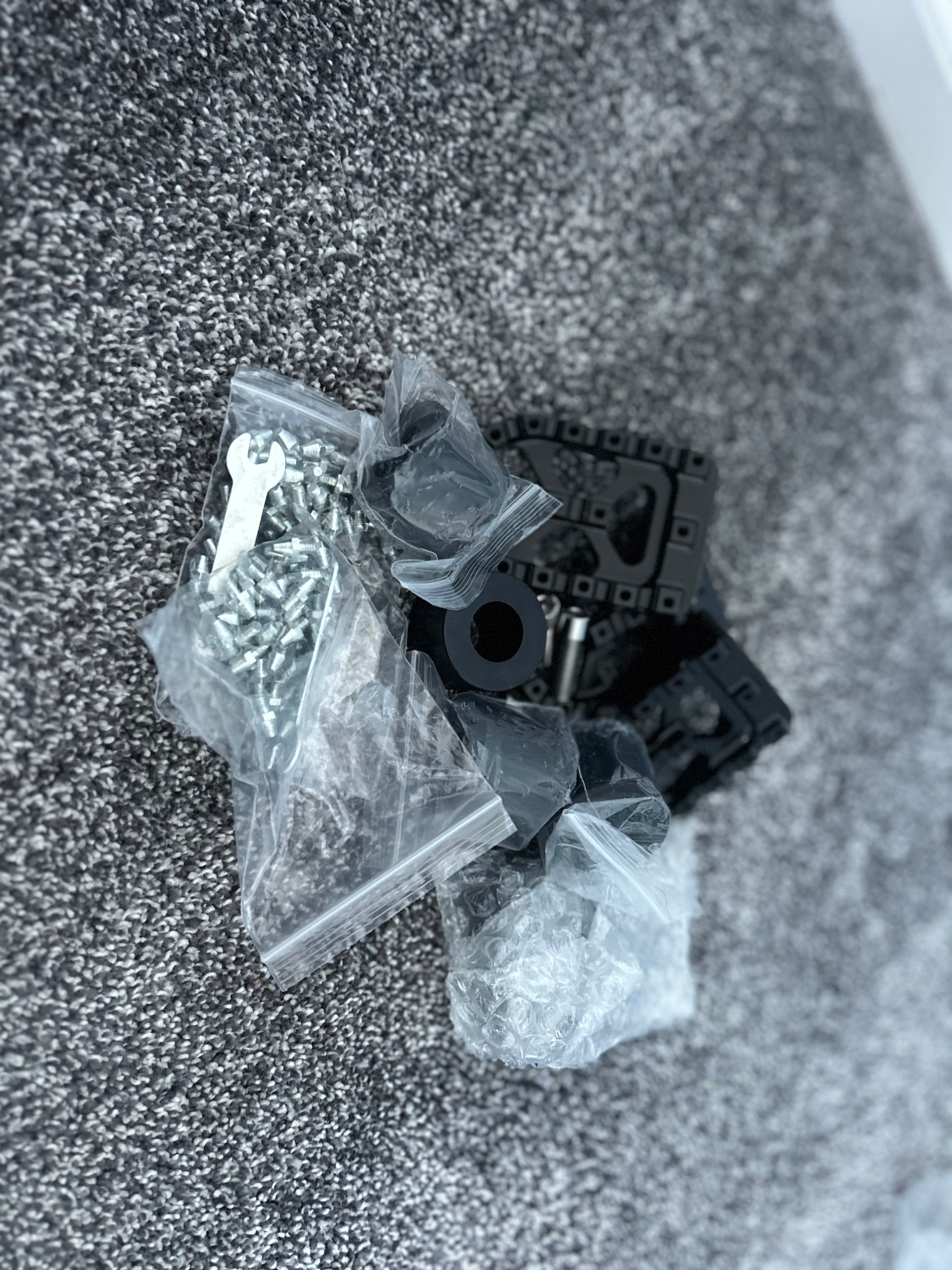Peg kit for pedal assisted e/bikes