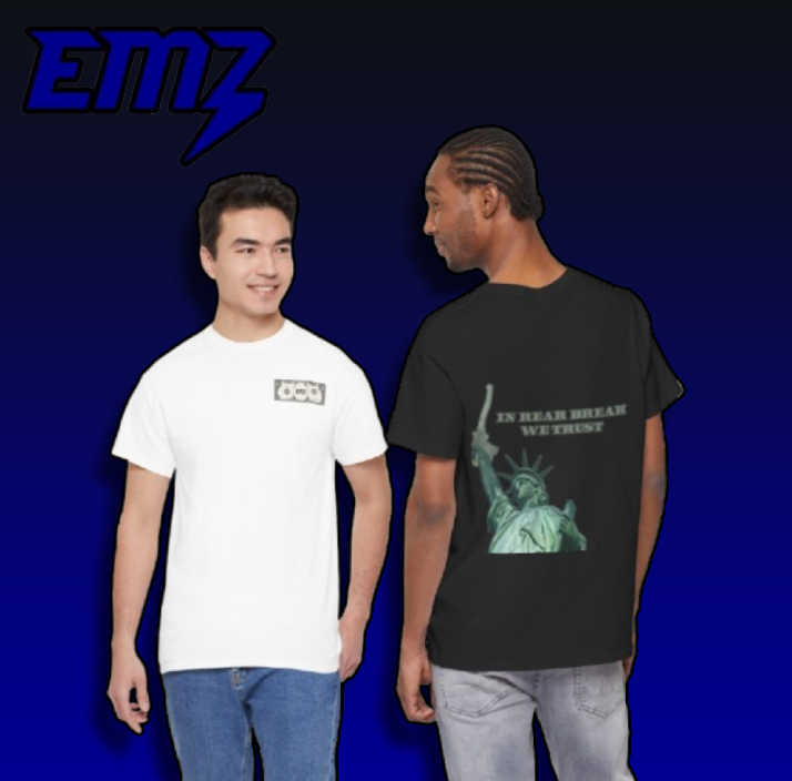 Electro Rides "In Rear Break We Trust" T-shirt